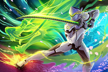 Overwatch , Detailed artwork HD wallpaper