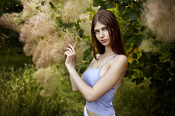Lovely Girl, outdoor, face, model, woman HD wallpaper