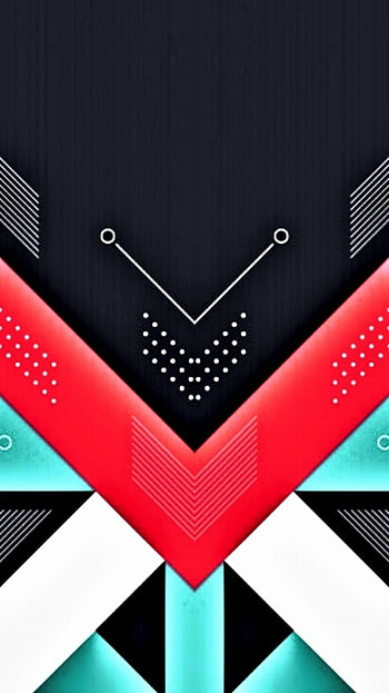 dsadaa, digital, texture, cool, black, pattern, teal, red, 3d, material, modern, flat, shapes, , design, geometric, , lines HD phone wallpaper