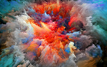 Abstract, color, abstraction, colors, sky, beautiful, dream HD wallpaper