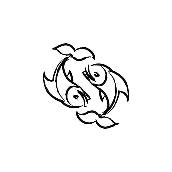 Pisces Zodiac Sign, Transparent , Symbolic representation, Proofmart collection HD phone wallpaper