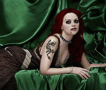 Reese Witherspoon Goth, reese witherspoon, abstract, hot, goth, girl, woman HD wallpaper