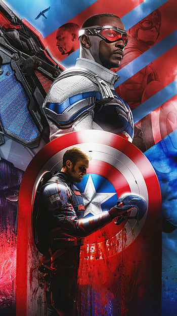Anthony Mackie, Falcon and The Winter Soldier, Sony Xperia HD phone wallpaper