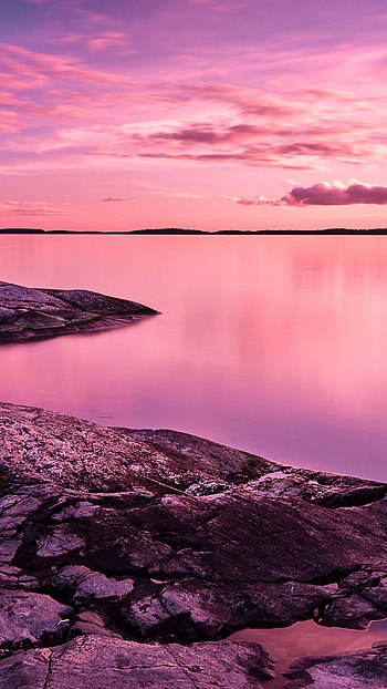 Pink, Pink Beach HD phone wallpaper