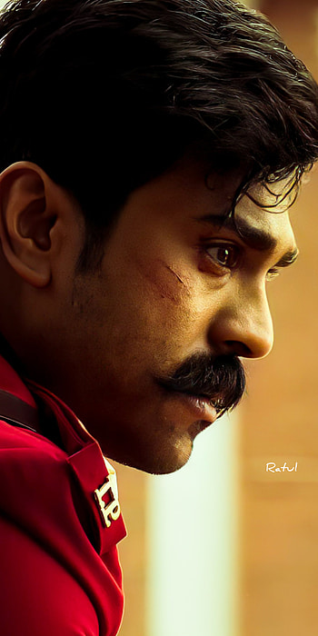 Ram Charan, hair, RRR HD phone wallpaper