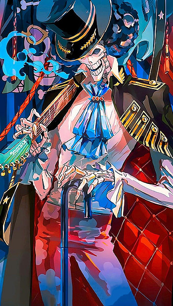 Brook, Anime, One_Piece, Manga HD phone wallpaper