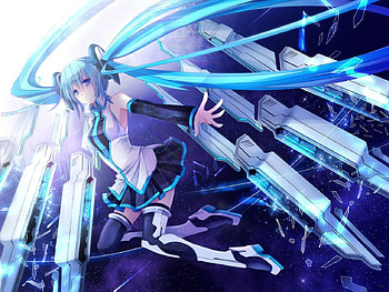 Come with me, miku, girl, anime, hand HD wallpaper