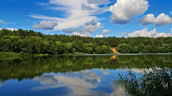 Landscape, Nature, Lakes HD wallpaper