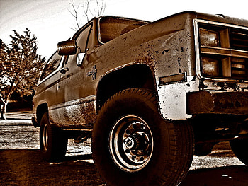 1983 K-5 Blazer, 1983, chevrolet, mud, k-5, blazer, muddy HD wallpaper