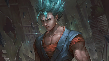 Vegito Artwork , dragon-ball-super, dragon-ball, anime, artwork, deviantart, digital-art HD wallpaper