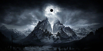 Dark Moon, Black Moon HD wallpaper