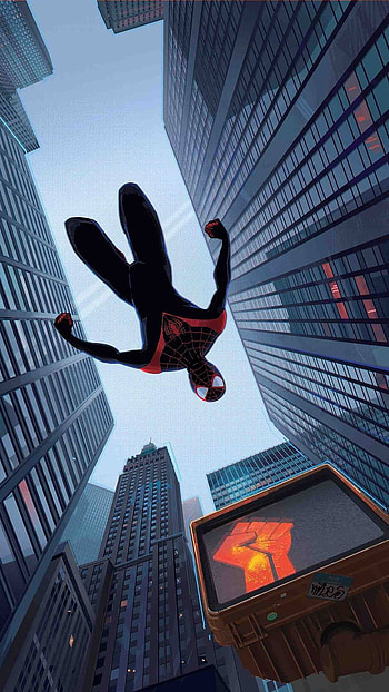 Miles Morales, Morales, Marvel, Spiderman HD phone wallpaper