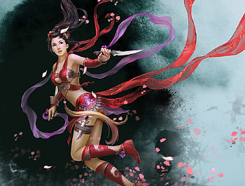 Fantasy Women, Women, Warrior, CG, Fantasy HD wallpaper
