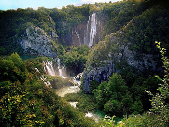Falls, nature HD wallpaper