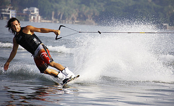 Wakeboarding adventure, Exhilarating stunts, Watersport thrill, spirit HD wallpaper