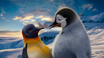 Mumble and Gloria, Happy Feet HD wallpaper