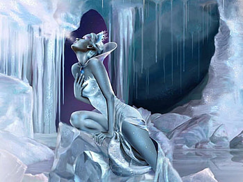 ice angel, winter, cold, hot, angel, sensual, ice HD wallpaper