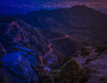 Trail Road Long Exposure , trails, road, long-exposure HD wallpaper