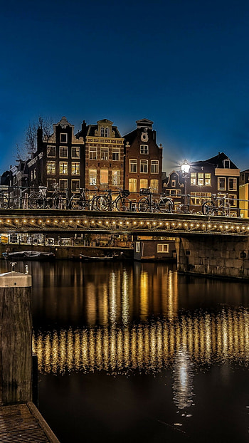West-Indische Huisbrug, Amsterdam HD phone wallpaper