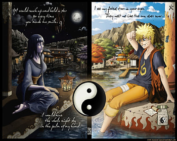 Naruto and Hinata Poem, naruto, poem, anime, hinata HD wallpaper