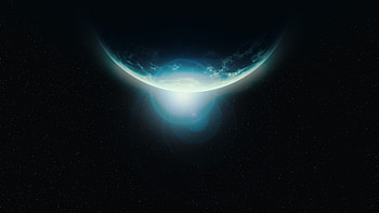 Scifi Planet Lens Flare Stars , scifi, planet, digital-universe, stars HD wallpaper