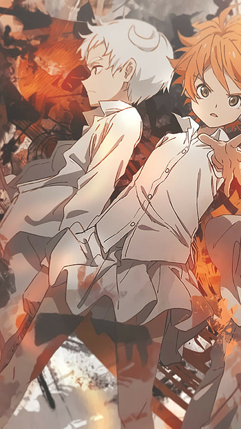 Promised Neverland , Visual masterpiece, Impressive design HD phone wallpaper