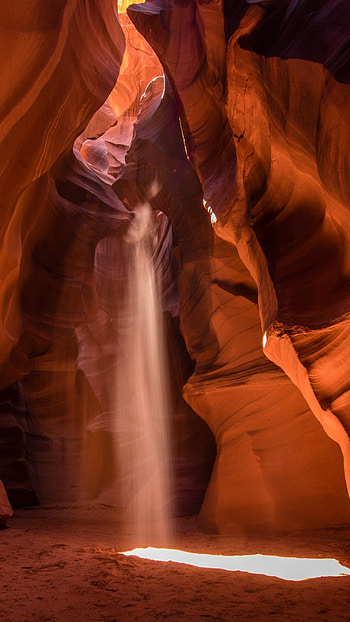 Antelope Canyon, Vibrant colors, Curved rock walls, -worthy HD phone wallpaper
