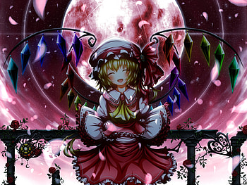 Moon Saccubus, anime, touhou, wall, girl, new, beauty HD wallpaper