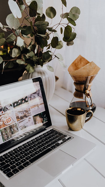 Laptop Aesthetic, Tea HD phone wallpaper