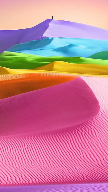 Sand colors, magenta, pink HD phone wallpaper