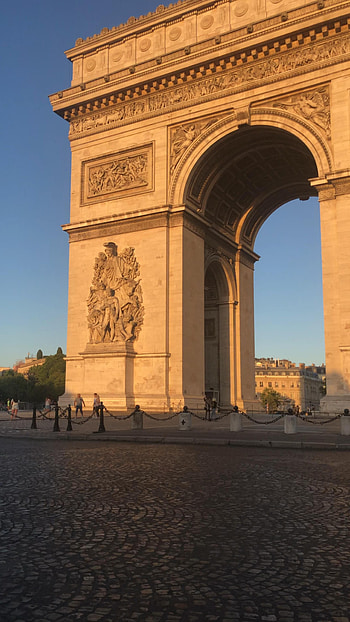 Arc de Triomphe, Video tour, Beautiful landscapes, Rustic charm HD phone wallpaper