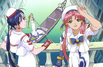 Alicia, Aika and Akari, akari, anime, aria, aika HD wallpaper