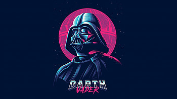 Darth Vader Minimalist Art, darth-vader, star-wars, artist, artwork, digital-art, dark, black HD wallpaper