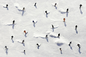 Skiing as a workout, Amazing fitness benefits, Time magazine feature, Winter exercise HD wallpaper