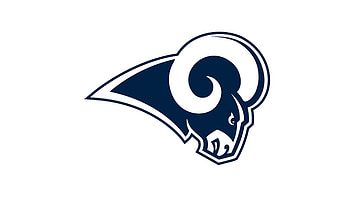 Los Angeles Rams, NFL logo, U HD wallpaper