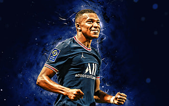 Kylian Mbappé, soccer, paris, psg, kylianmbappe, mbappe, football, french HD wallpaper