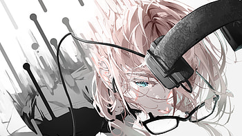 Cool Anime Girl – Striking Cyber Vibes in Stunning Detail, anime girl, Cool, Anime, girl, cool anime HD wallpaper