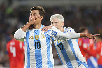garnacho y dybala, soccer, Argentina National Football Team HD wallpaper