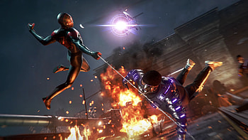 Miles Morales in Action | Marvel's Spider-Man Ultra, Marvel's Spider-Man: Miles Morales, Miles Morales HD wallpaper