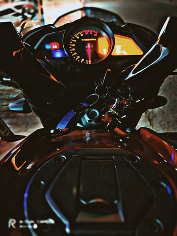 Pulsar NS 125, automotive lighting, motorcycle HD phone wallpaper
