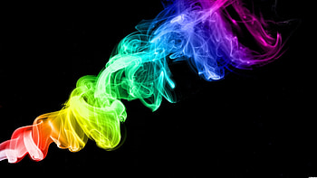 High Resolution Rainbow Smoke Background - Si . HD wallpaper