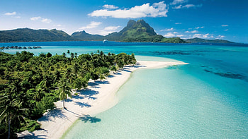 Idyllic island getaway, Pristine natural beauty, Turquoise waters, Remote paradise HD wallpaper