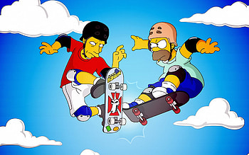 Homer Simpson, Animation HD wallpaper
