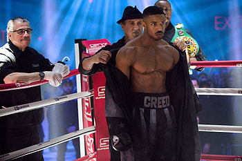 Michael B. Jordan, Adonis Creed, Rocky Balboa, Sylvester Stallone HD wallpaper