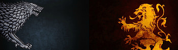 Lannister Lion Dual Screen HD wallpaper