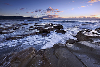 Nature, Stones, Sea, Waves, Rocks HD wallpaper