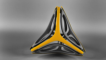 3D, Light, Form, Light Coloured, Plastic, Triangle HD wallpaper
