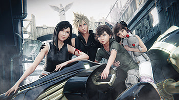 Cloud Strife Tifa Lockhart Final Fantasy VII Remake HD wallpaper