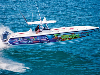 Intrepid Center Console Boat, boat, adventure, ride, thrill HD wallpaper