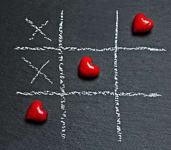 Hearts, Love, Cells, Tic Tac Toe, Crosses Of Zero HD wallpaper